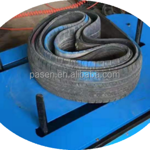 Tyre Packing Machine For Waste Tire Tread waste tyre tread doubling tripling machine