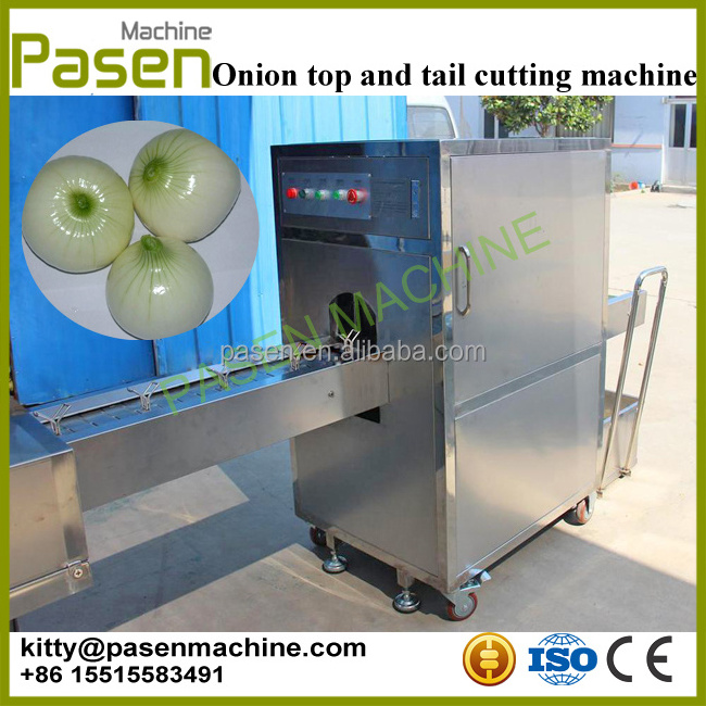 Automatic onion root cutters /green onion end cutting machine /onion tail cutter cuttingmachine