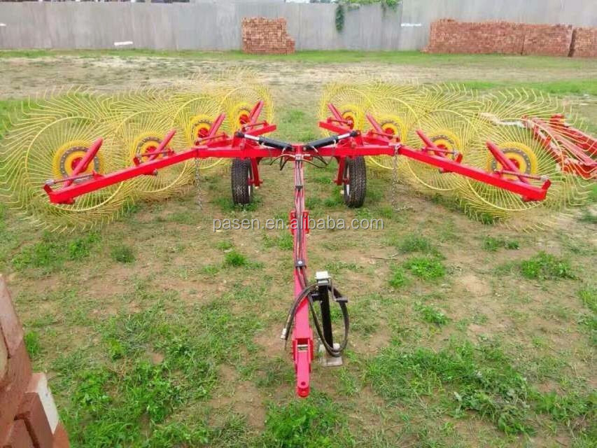 Agriculture grass rake of tractor / garden tractor rakes / hay rake tines