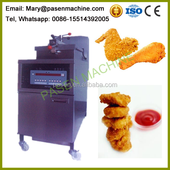 Automatic commercial hamburger frying machine / continuous falafel fryer / fish frying machine