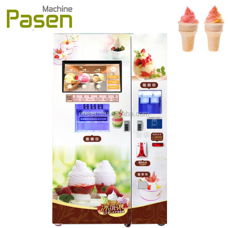 Yogurt vendor machine / frozen yogurt vending machine yogurt