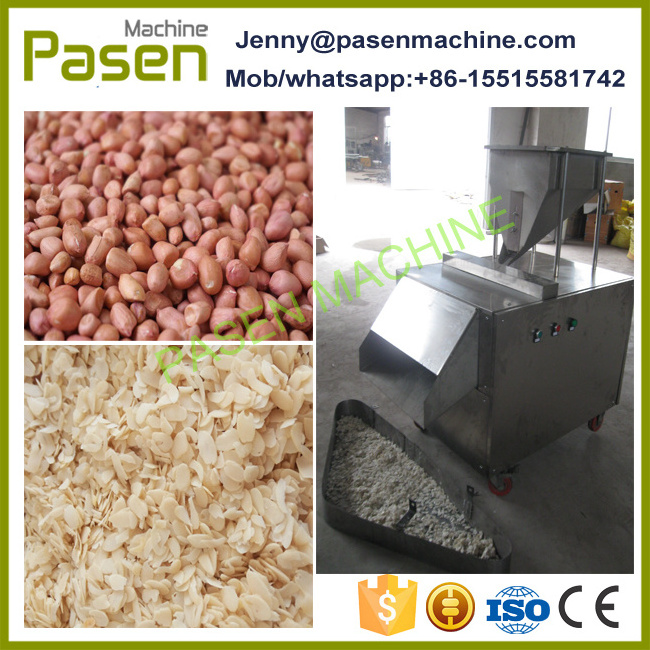 Adjustable Hazelnut Cashew Nut Slicing Slicer Cutting Equipment Almond Machine