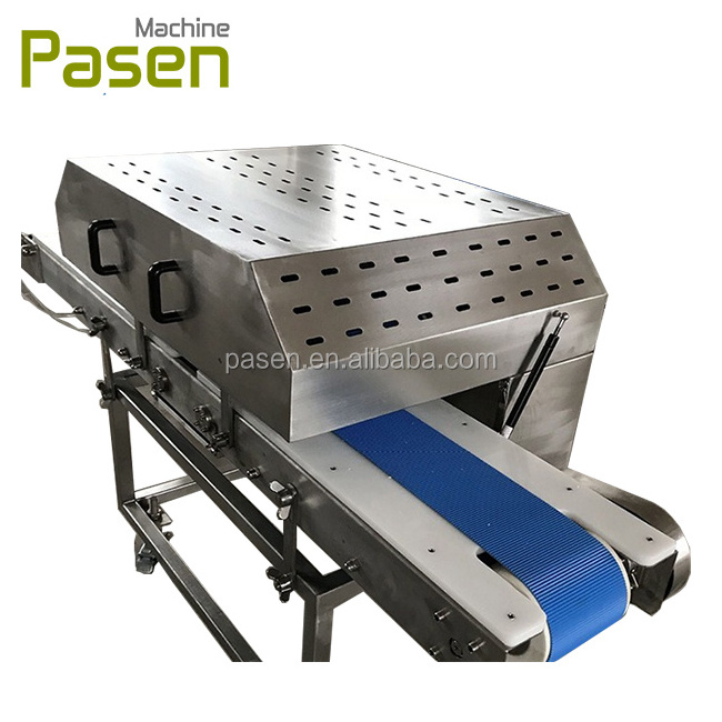 Horizontal type Chicken cutlet slice making machine Fresh beef jerky slicer chicken breast slicer