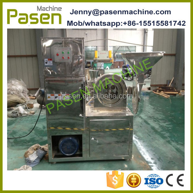 Commercial dry tea leaf cutting grinding machine / herb leaves powder grinder / matcha tea grind machine