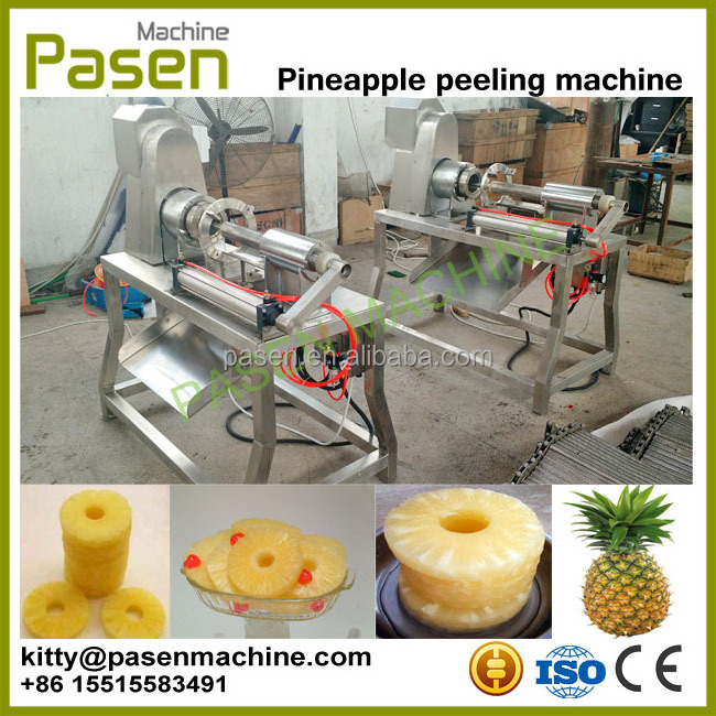 Commercial pineapple corer Pineapple peeler corer Pineapple skin removing machine