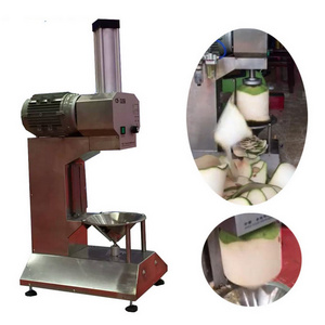 Green Coconut Peeler machine Fresh Coconut Peeling Shaping Machine to Get Trimmed Young Coconut