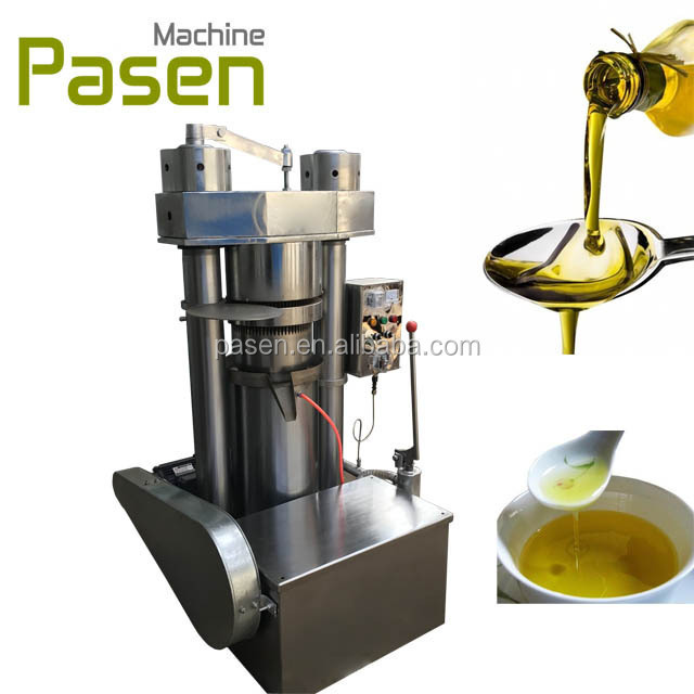 Commercial hydraulic olive oil press squeezing machine automatic cold press hydraulic oil press sesame making machine