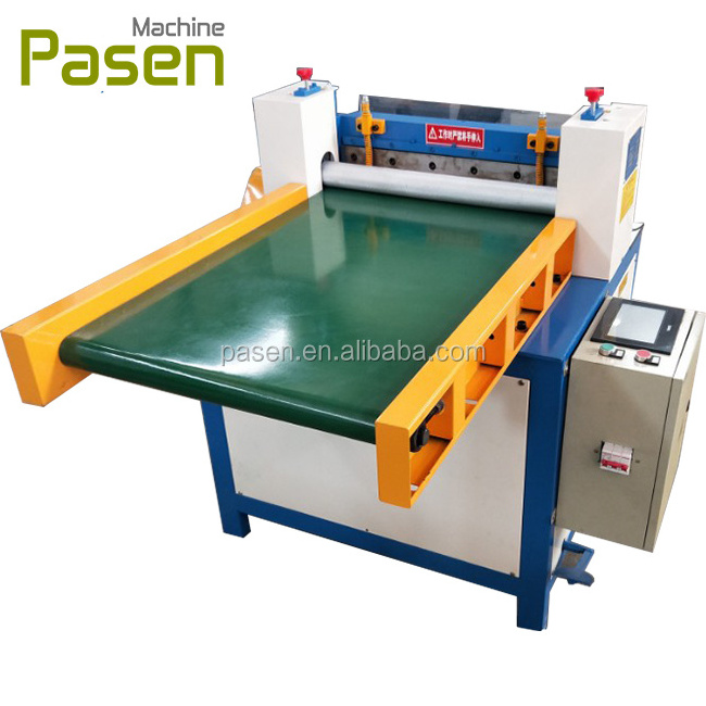 Commercial Foam Rubber Cutting Machine To Slit Rubber Sheet