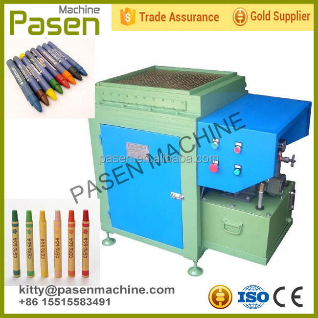 Hydraulic wax pencil making machine Colorful wax pencil maker hydraulic crayon making machine price