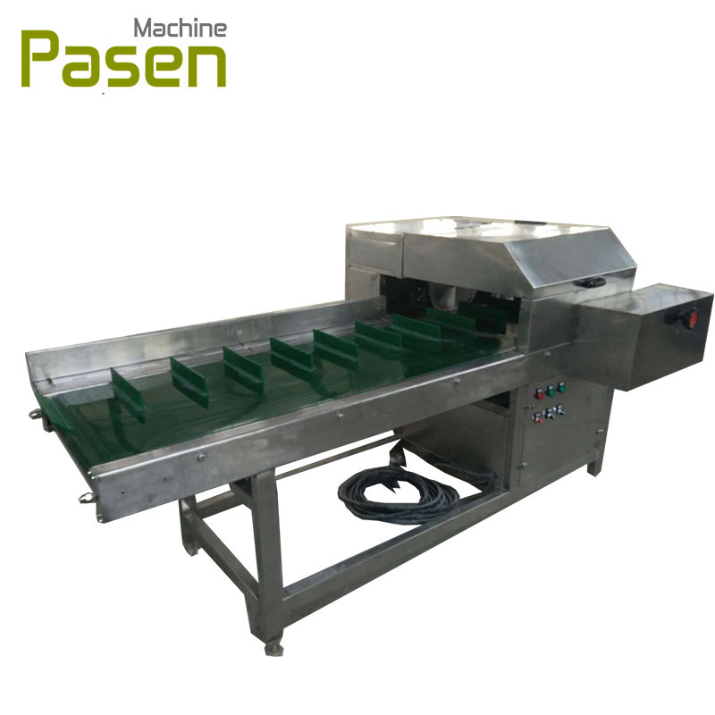 Long beans segments cutting machine Scallion root cutter Green onion root cutter price