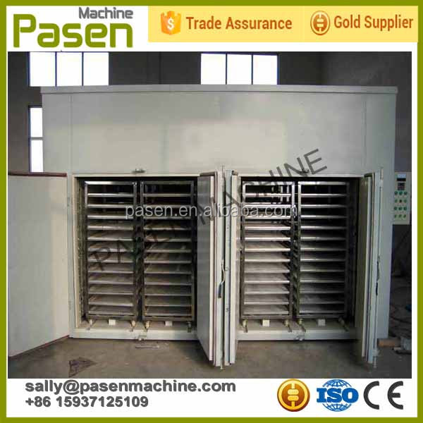 gas heat Seaweed Industrial Dehydrator Machine / Tray Dryer Fish Drying Oven