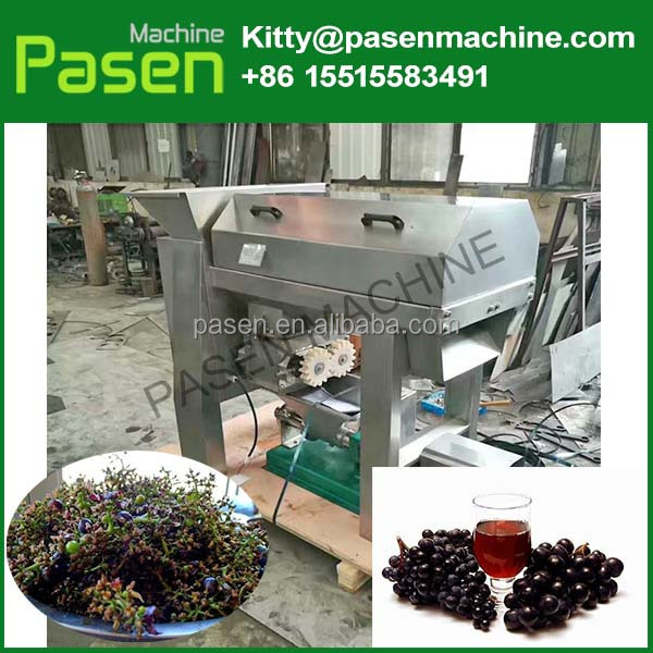 Grape stem separator / Grape destemmer machine / Grape stems removing machine