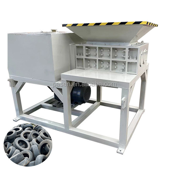 Wide application Plastic shredder machine Fish bone crusher machine Cardboard box shredder