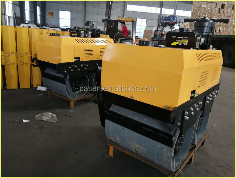 Hydraulic road roller / hand roller compactor / 1 ton compactor vibratory roller