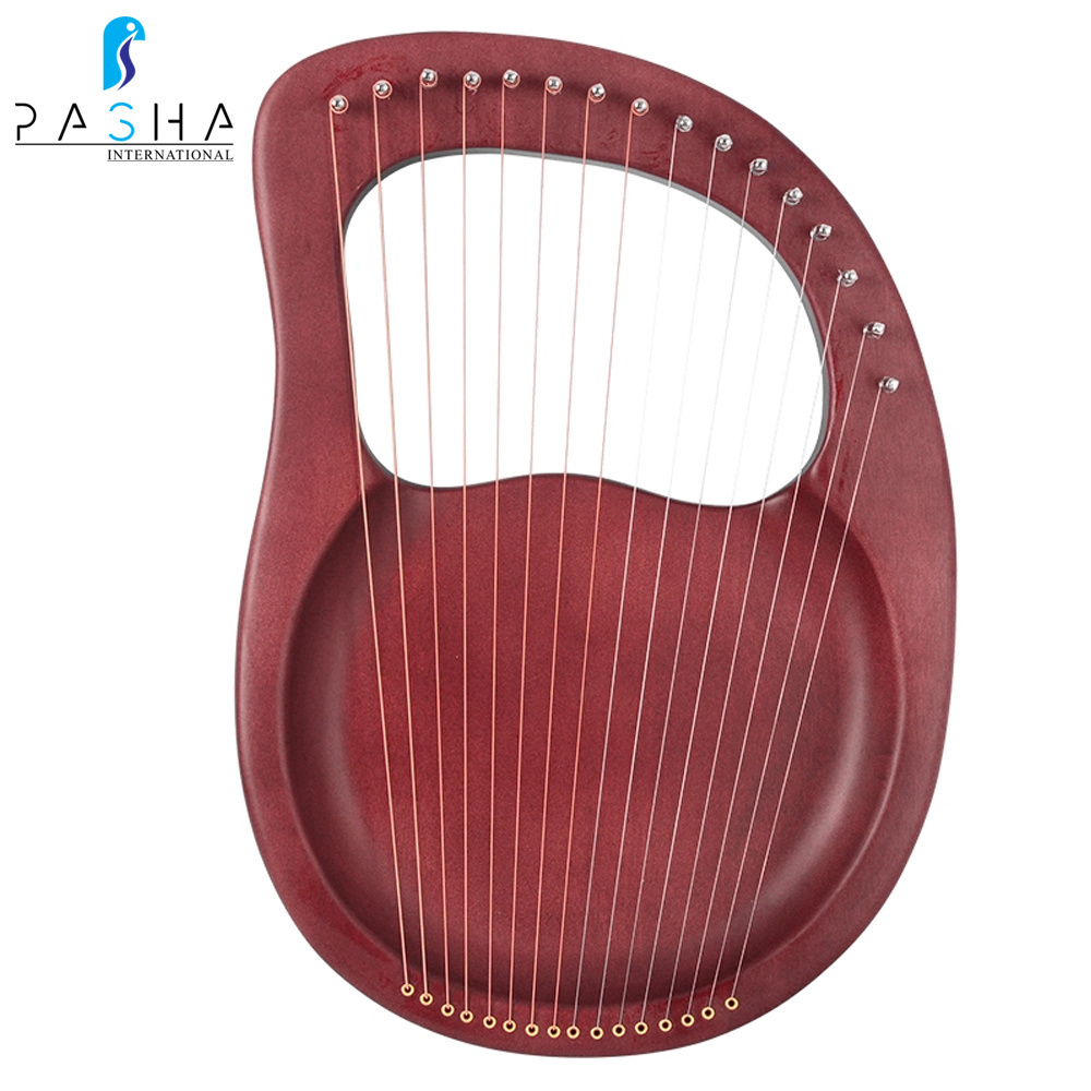 Classical Product Wholesale Supplier Lyre Harp 16 Strings Rosewood Material Music Harps BY PASHA INTERNATIONAL