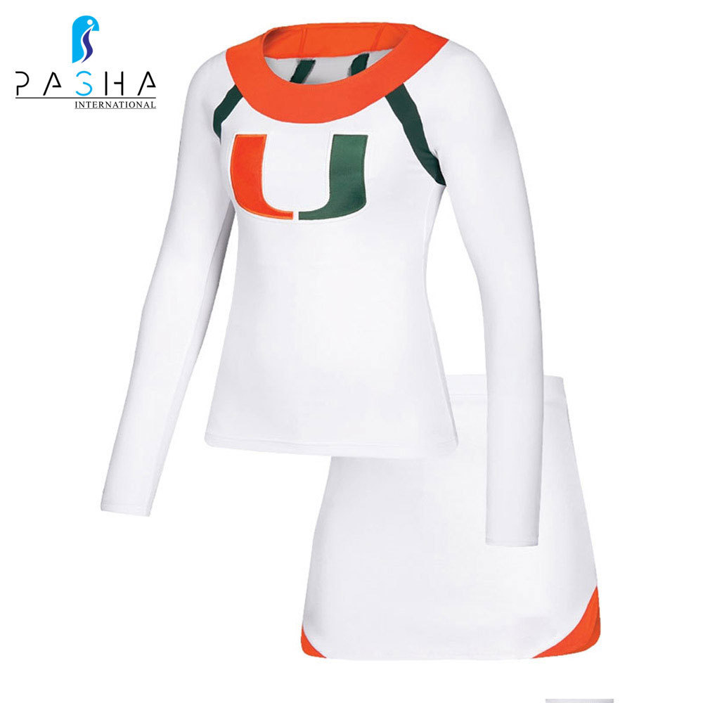 Customized Logo Print Wholesale Rate Premium Quality New Arrival Sports Wear Cheerleading Uniforms BY PASHA INTERNATIONAL