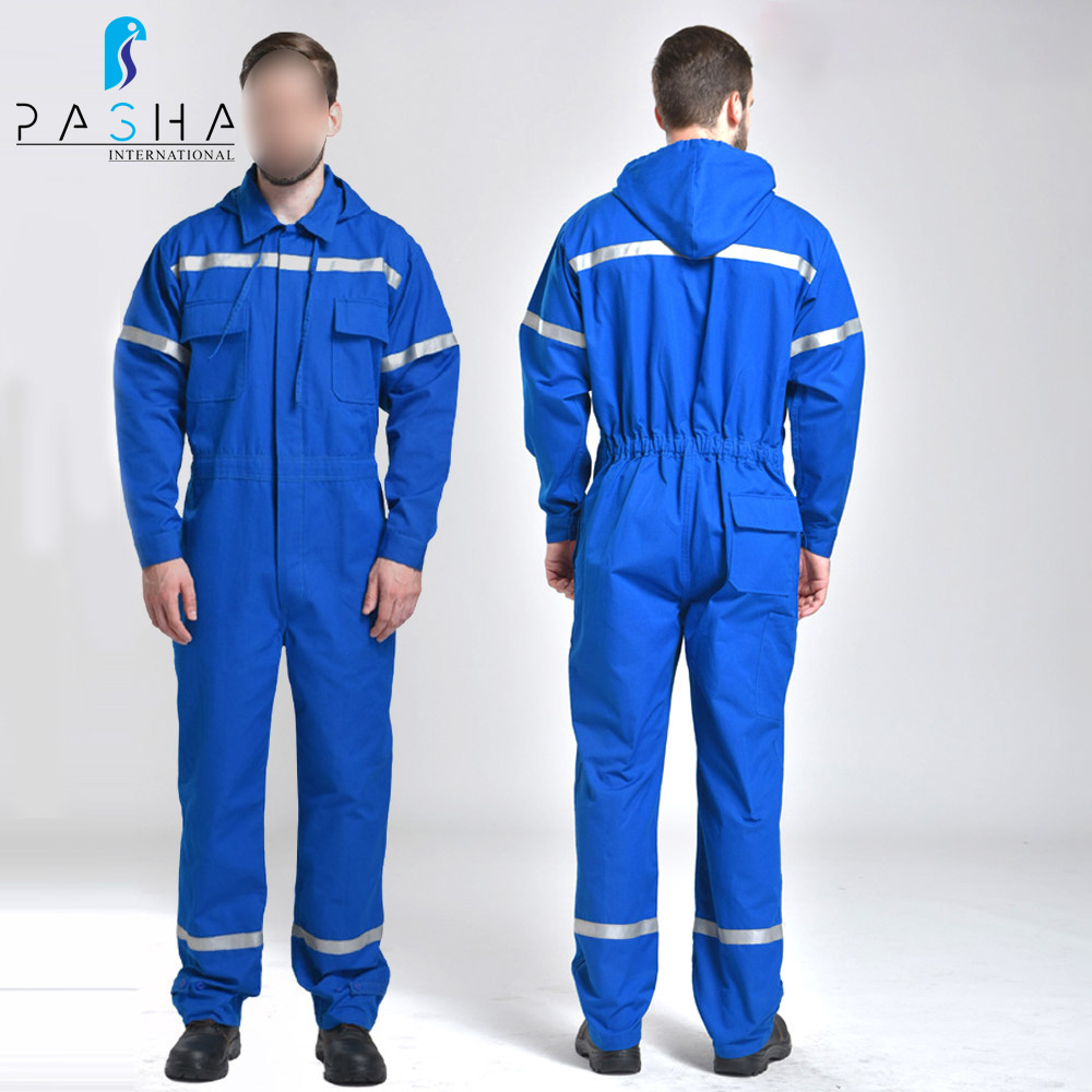 Wholesale Price Safety Work Coverall Overall Boiler Suits For Factory Workers Coveralls BY PASHA INTERNATIONAL