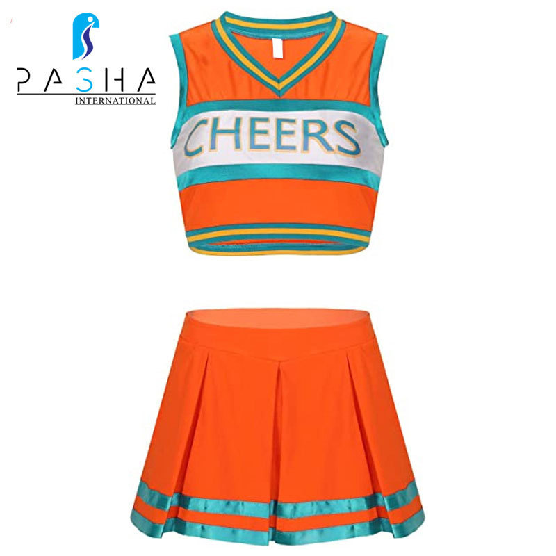 Hot Sale Premium Quality Cheerlead Uniforms,Professional Best Price Of Long Sleeves Cheerlead Uniform BY PASHA INTERNATIONAL