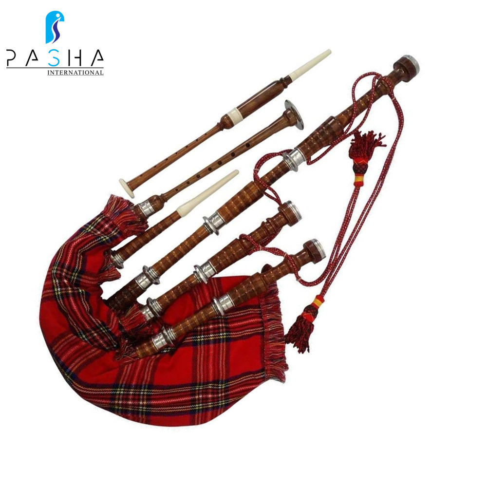 High Quality Scottish OEM Customized Made Good Selling Make Your Own Bagpipes BY PASHA INTERNATIONAL