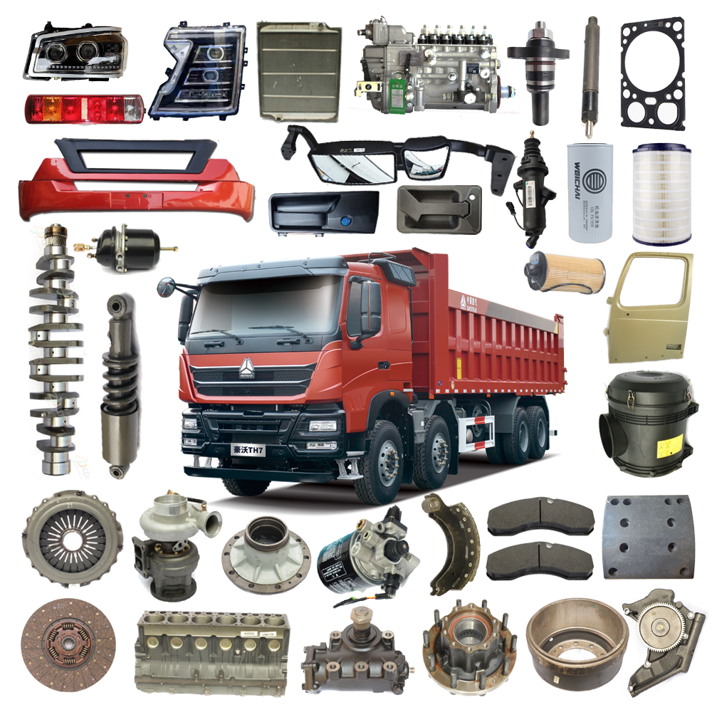 SINOTRUCK A7 T7 T7H T5G Truck Auto Engine Body Parts SINOTRUK 371 375 336 380 370HP HOWO Tractor Spare Parts