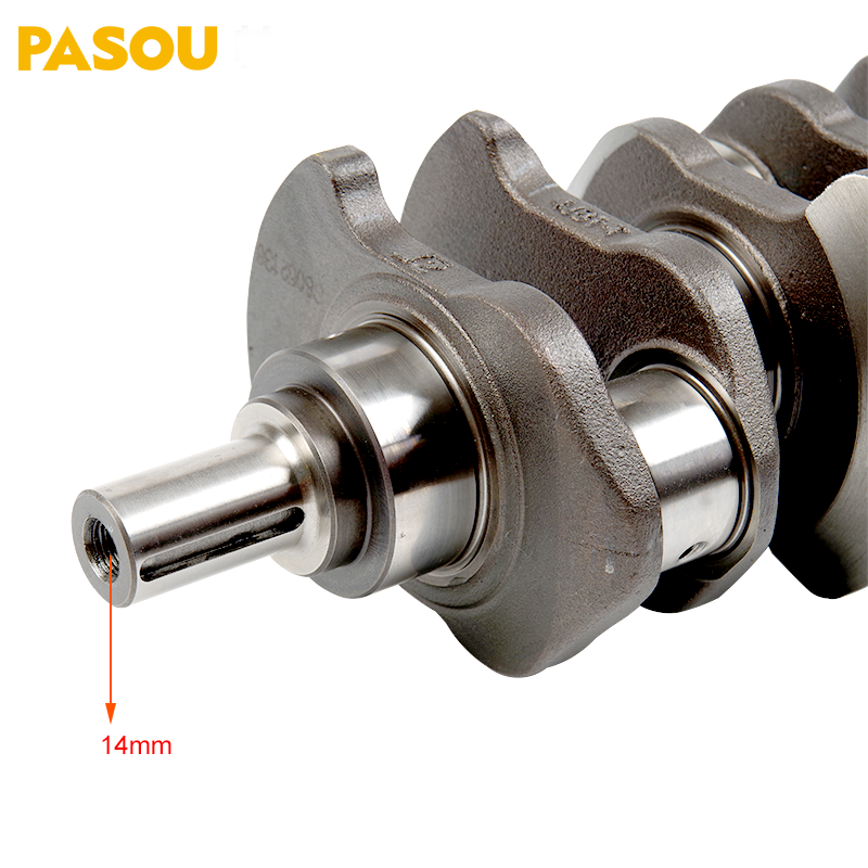 PASOU 8-94453525-0 4JB1T Engine Crankshaft  For ISUZU NKR55 100P TFR 4JB1-T Pickup Spare Parts