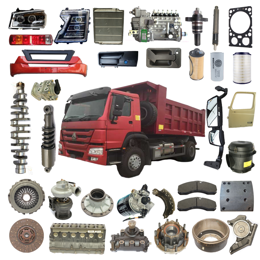 SINO Truck HW70 HW76 SINOTRUCK 290 336 380 371 HP Dump HOWO Spare Parts For SINOTRUK A7 Tipper