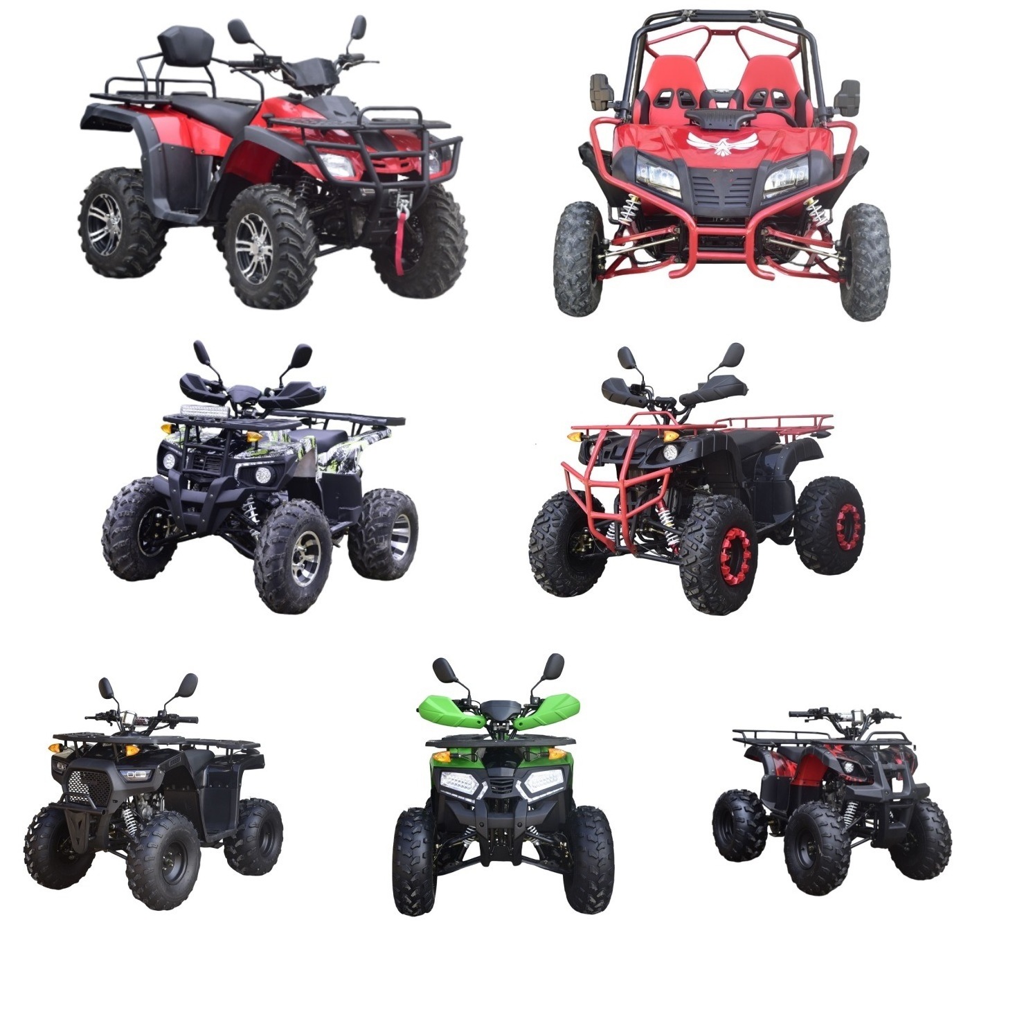 High quality adult 200cc racing atv quad buggy  for sale go karts