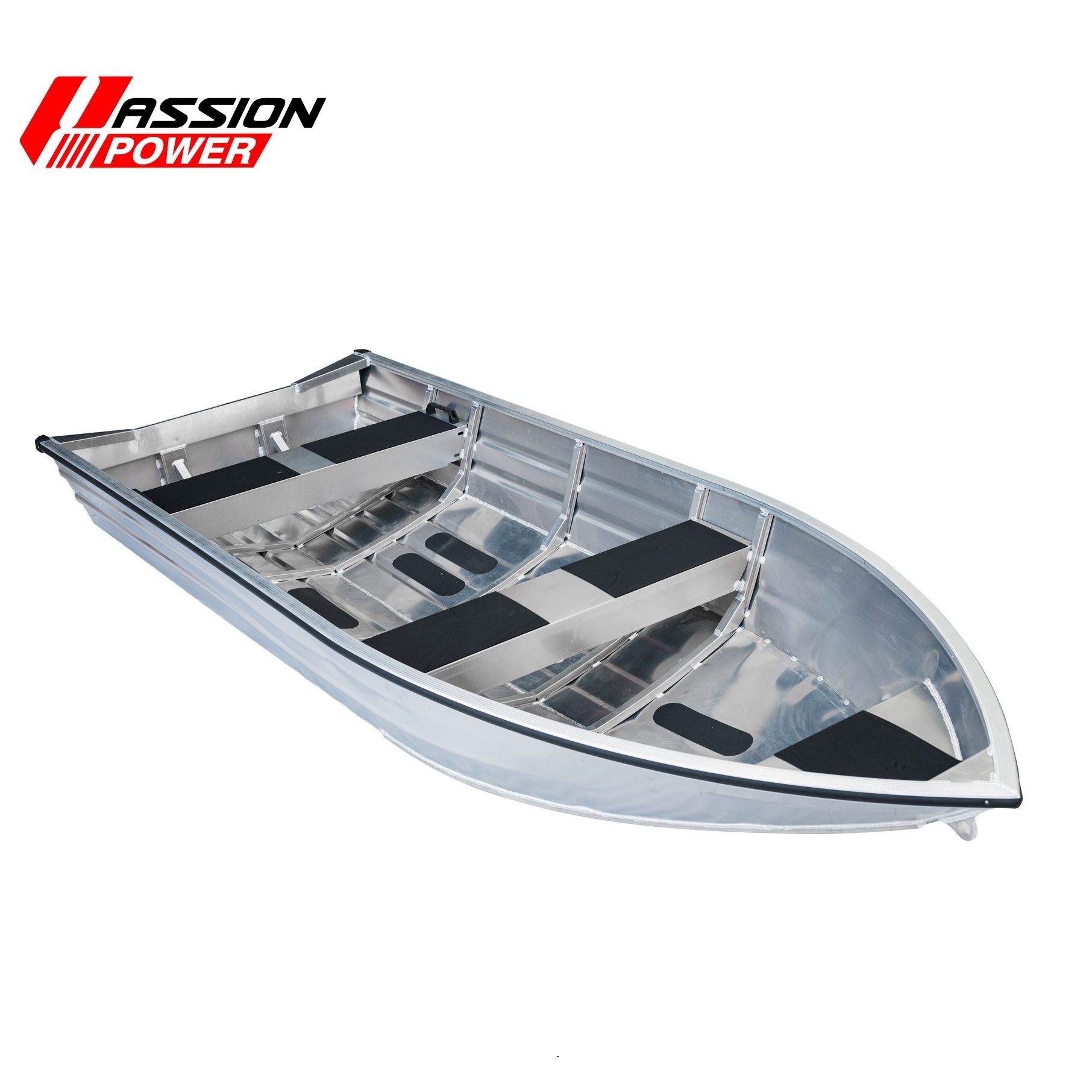 pontoon inflatable cabin row welded hull rib alloy jet  fishing aluminum boat