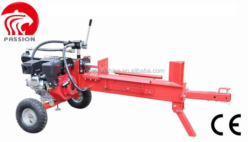 hot sell Gasoline log wood splitter 12T, vertical Horizontal log splitter, wood chipper, super split log splitter for sale