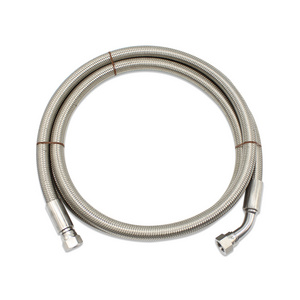 3/8" Flexible Stainless Steel Braided PTFE Convoluted Hose for Fuel Pump