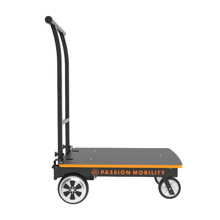 150 kg  Load Factory Electric Trolley Carts Follow Me Storage Cart Wagon