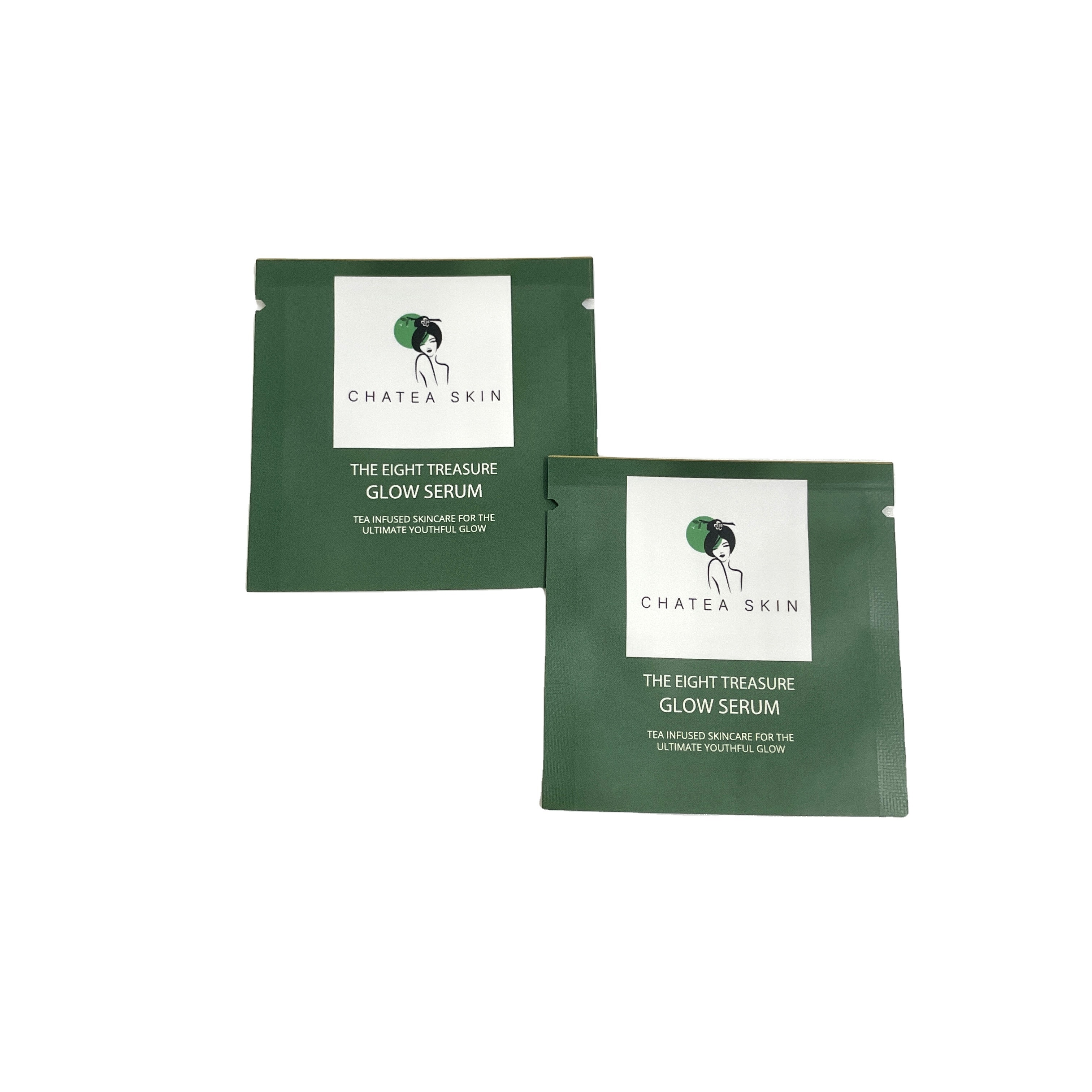 Matte Finish Cosmetic Sample Sachet 3 Side Sealed Flat Packaging Plastic Foil Pouch Bag Small Skincare Packet Bag With Printing