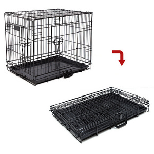 collapsible dog cages metal kennels outdoor crates heavy duty dog cages big xxl dog cage