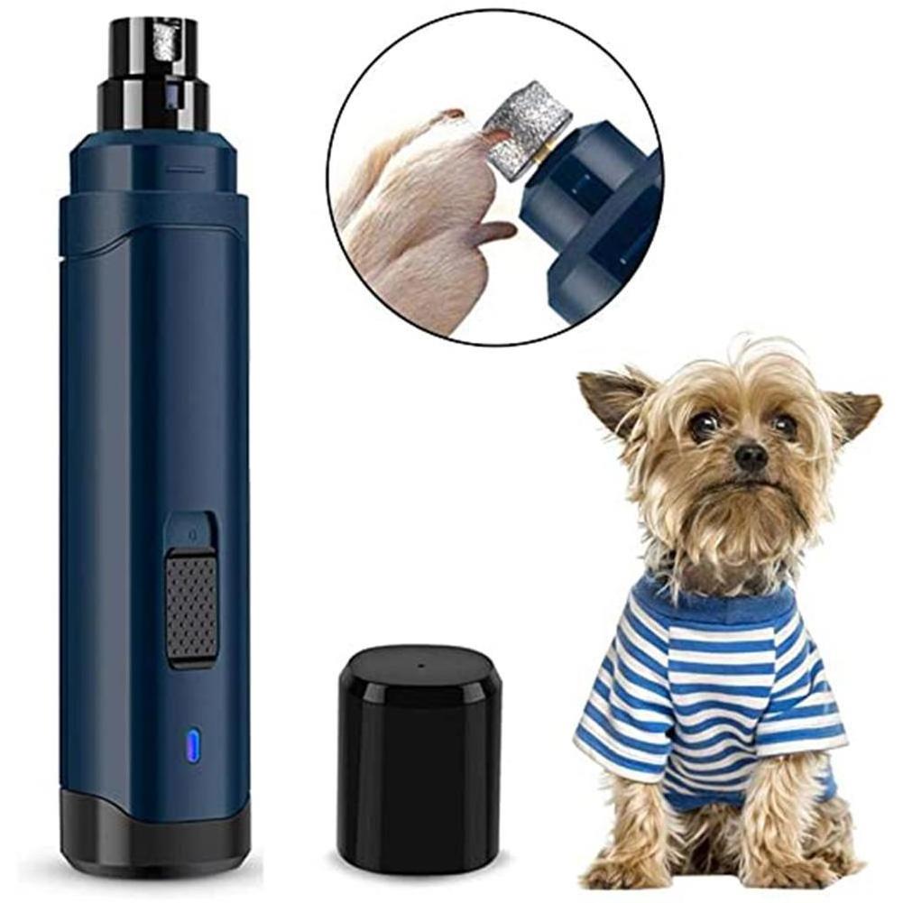 Passiontech-Painless Paws Grooming Professional LED Rechargeable Electric Pet Nail Trimmer thick nails easy use Dog Nail Grinder