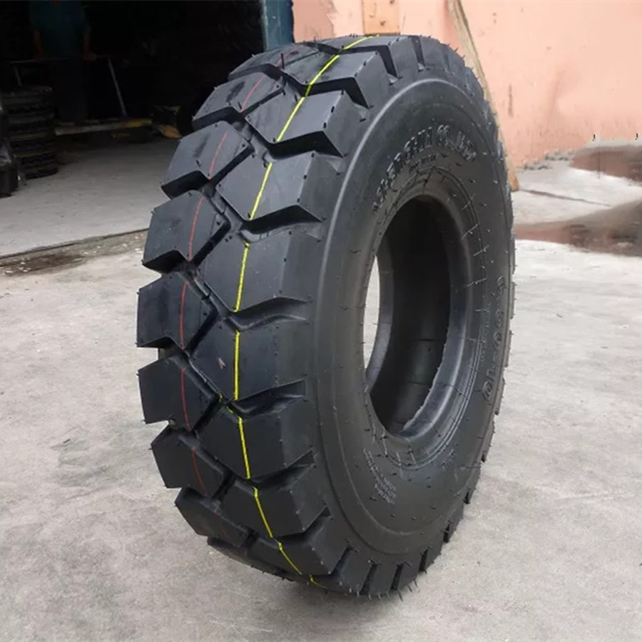 Industrial solid pneumatic forklift tire 5.00-8 500-8 5.00*8