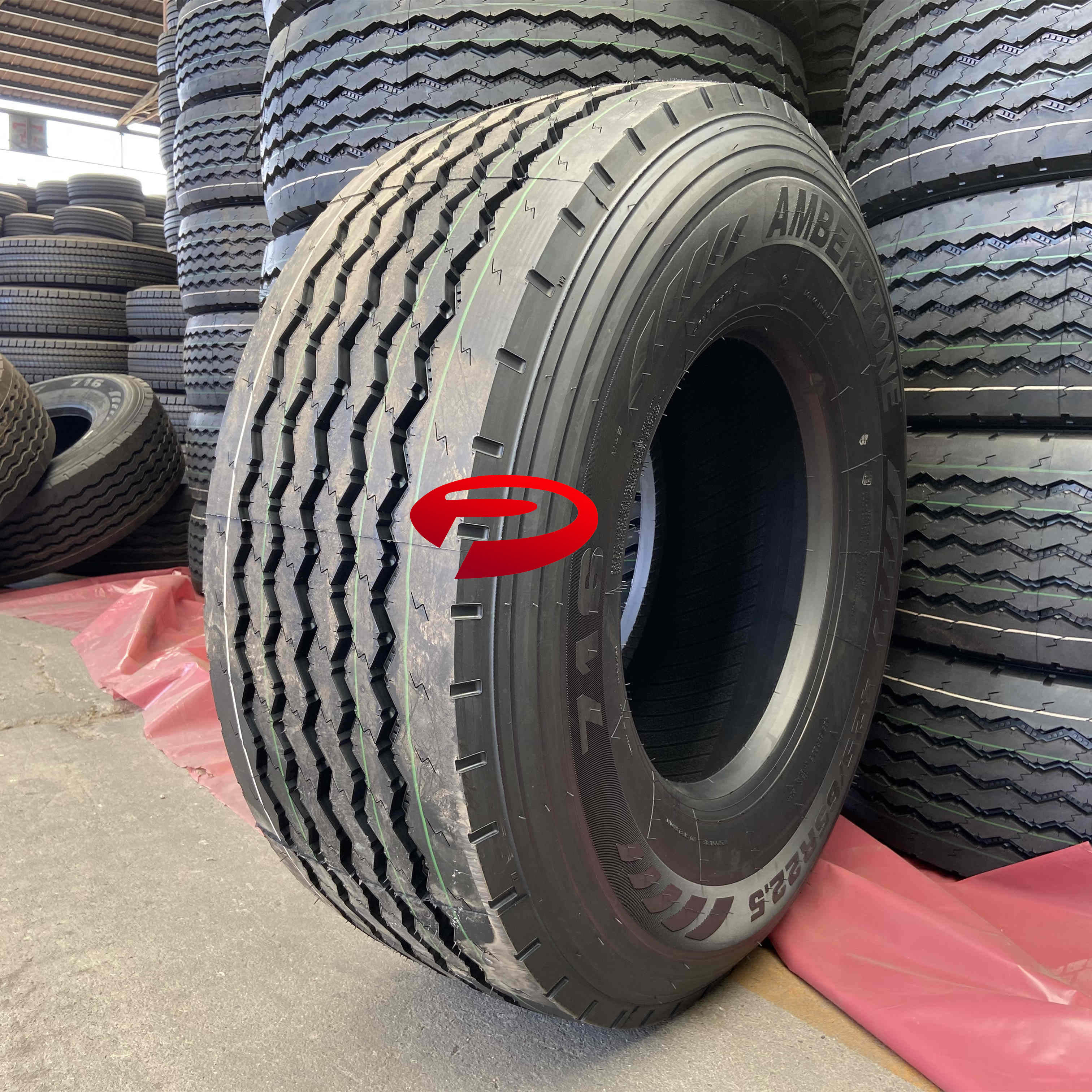 ANNAITE HILO AMBERSTONE brand 385/55R22.5 425/65R22.5 445/65R22.5 M+S super single trailer truck tires