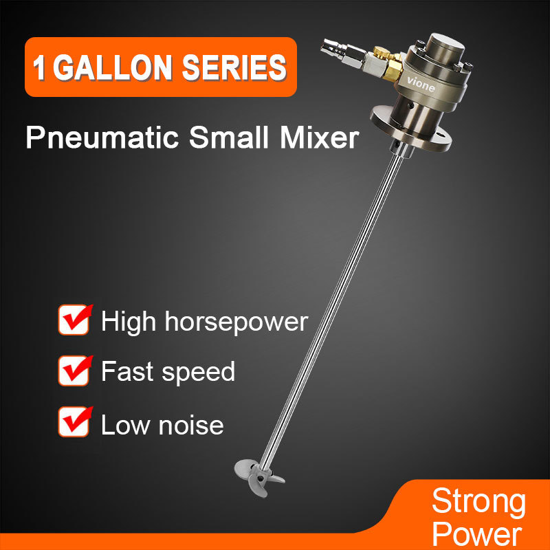 1 Gallon Agitator Pneumatic Tool Air Powered Mixer Shaker Machine Dispersion Mini Air Motor