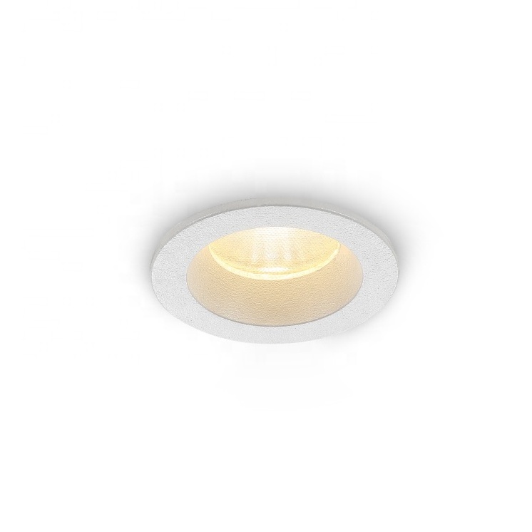 5w aluminium anodized black modern ceiling deep recessed mounted LED spot light