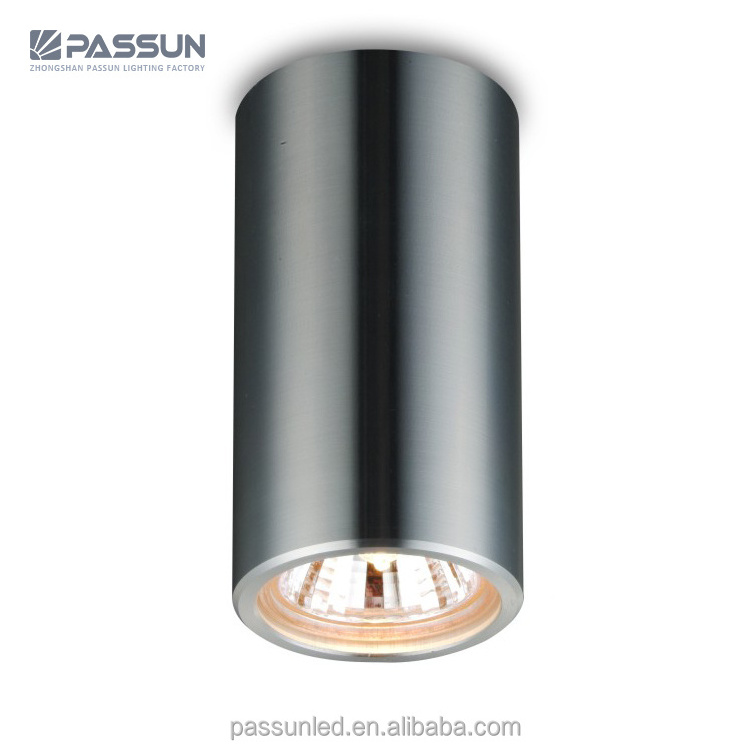 cylinder surface mounted led ceiling lights with replaceable bulb