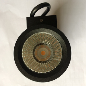 LED 6W Outdoor Exterior External Black IP65 Boundary Round type Wall Sconce Light With Round Shaped Frame