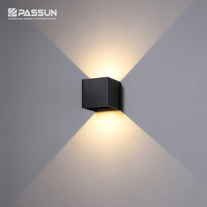 Adjustable up and down outdoor wall lamp waterproof IP65 led deck lamp