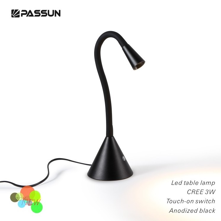 Nordic modern wooden decorative 3W LED reading lamp/decorate table lamp LED PASSUN