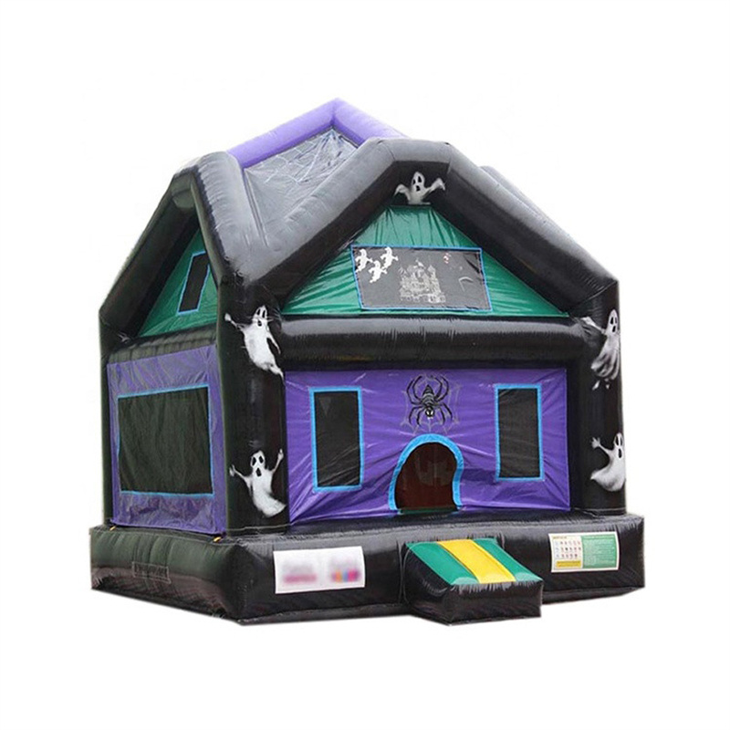 Hot item Halloween inflatable bouncer pumpkin bouncy castle inflatable haunted house bounce house