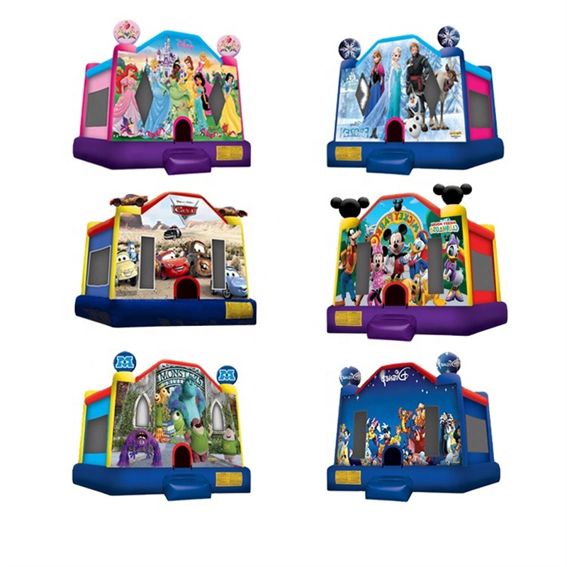 party rental Commercial grade bounce house banner 13x13 inflatable castle bouncer inflatable house