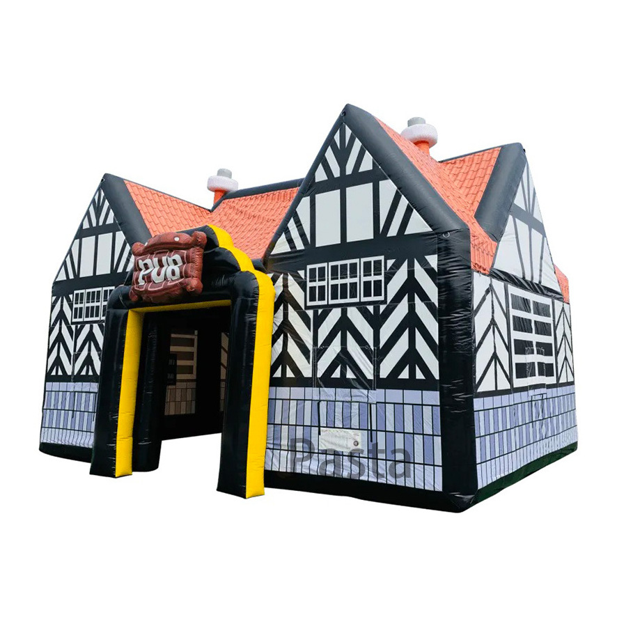 2022 new arrival outdoor inflatable pubs irish pub cheap club inflatable pub