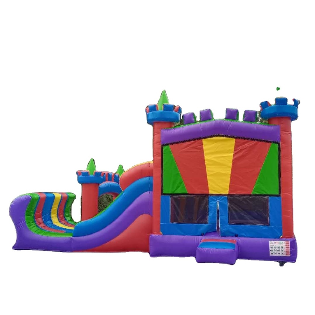 Commercial Kids  Inflatable Bounce Air Castle Combo Jumping Bouncy Castle House Inflatable