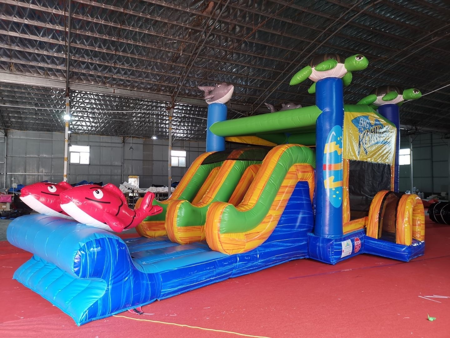 big kahuna inflatable water slide inflatable combo playground bouncer bouncy kahuna house inflatable kahuna castle