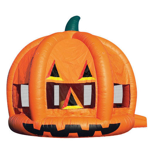 Hot item Halloween inflatable bouncer pumpkin bouncy castle inflatable haunted house bounce house