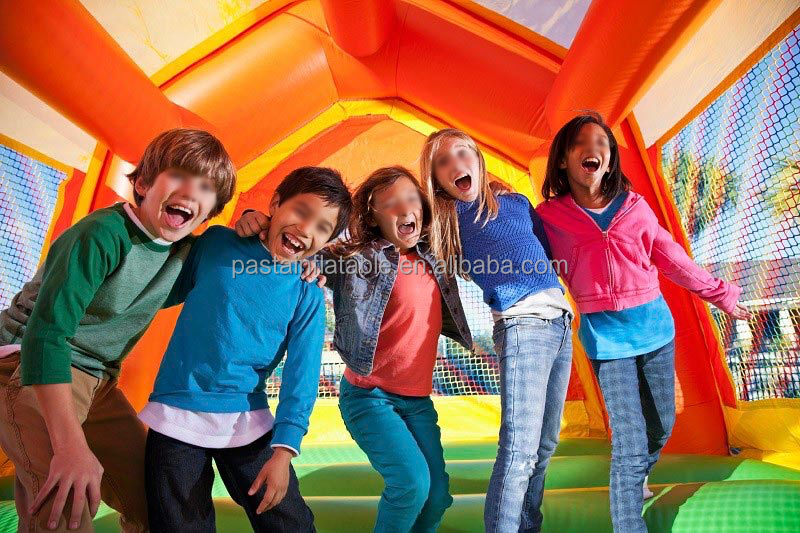 commercial spider-man bounce house jumping castle inflatable spider man bouncy castle with slide