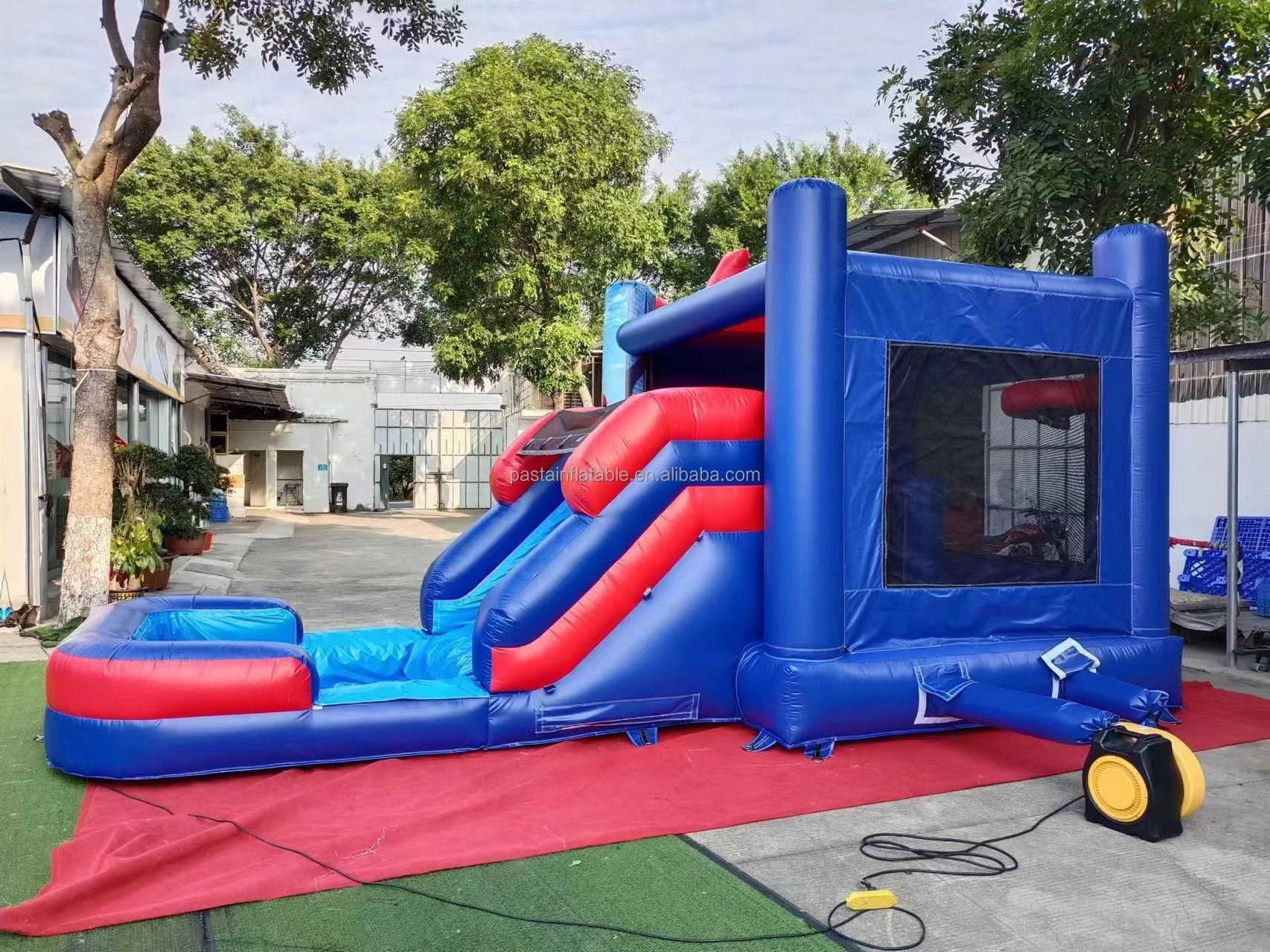 Commercial Kids  Inflatable Bounce Air Castle Combo Jumping Bouncy Castle House Inflatable